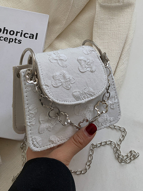 Chains Geometric Satchels Evening Bags & Clutches Crossbody Bags