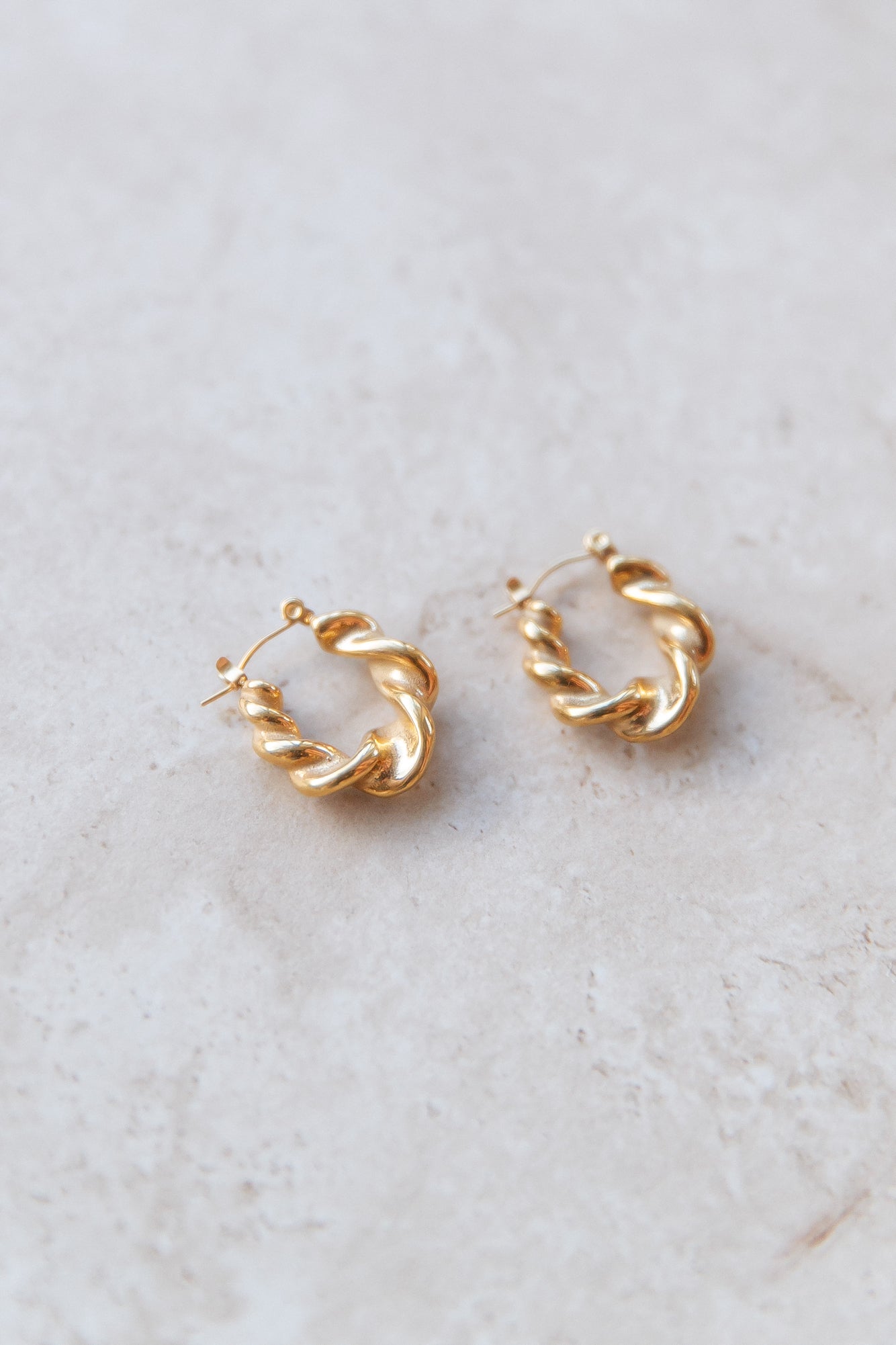 18K Gold Plated Renewed Palette Earrings
