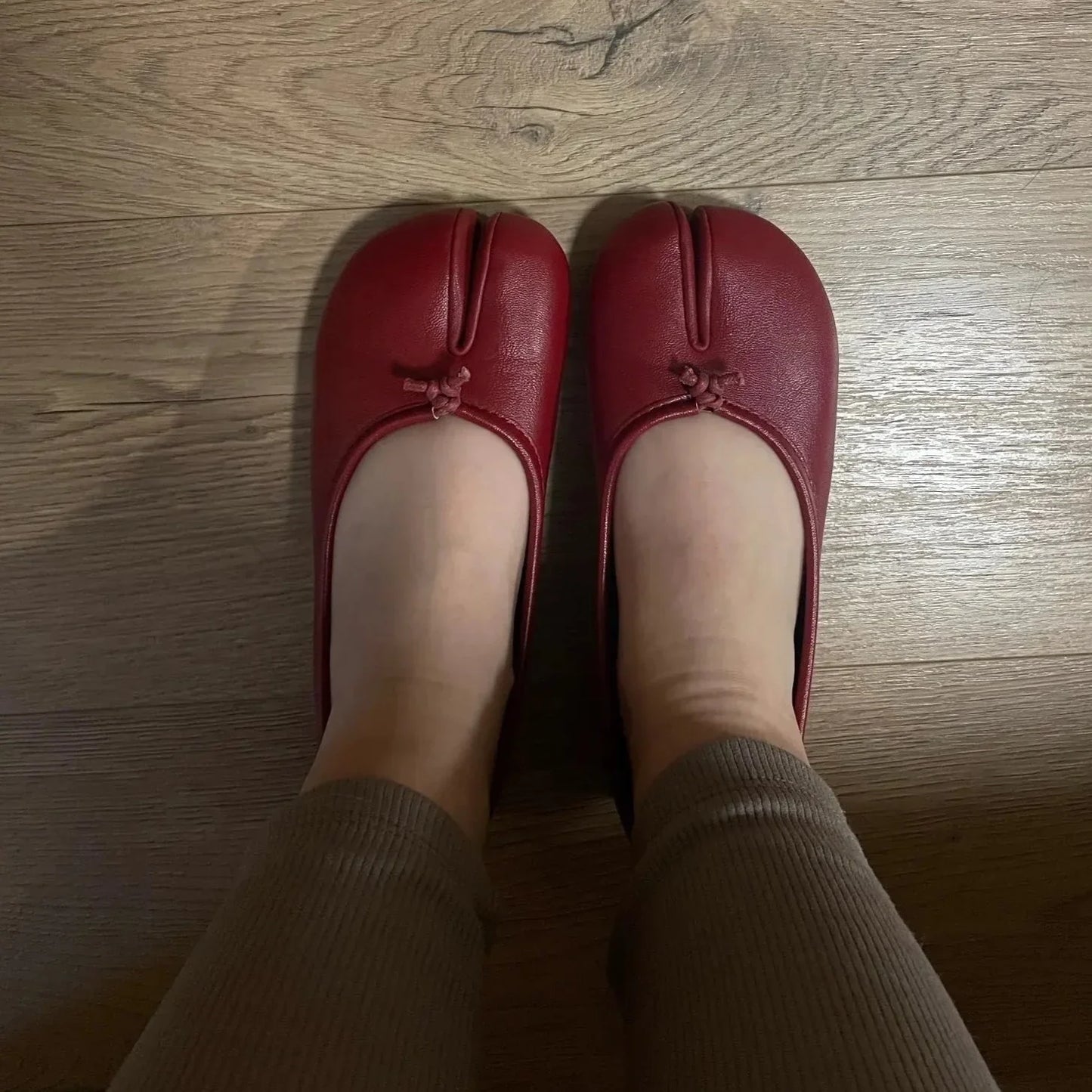 Tabitha Split Toe Ballet Flats - 5 Colors