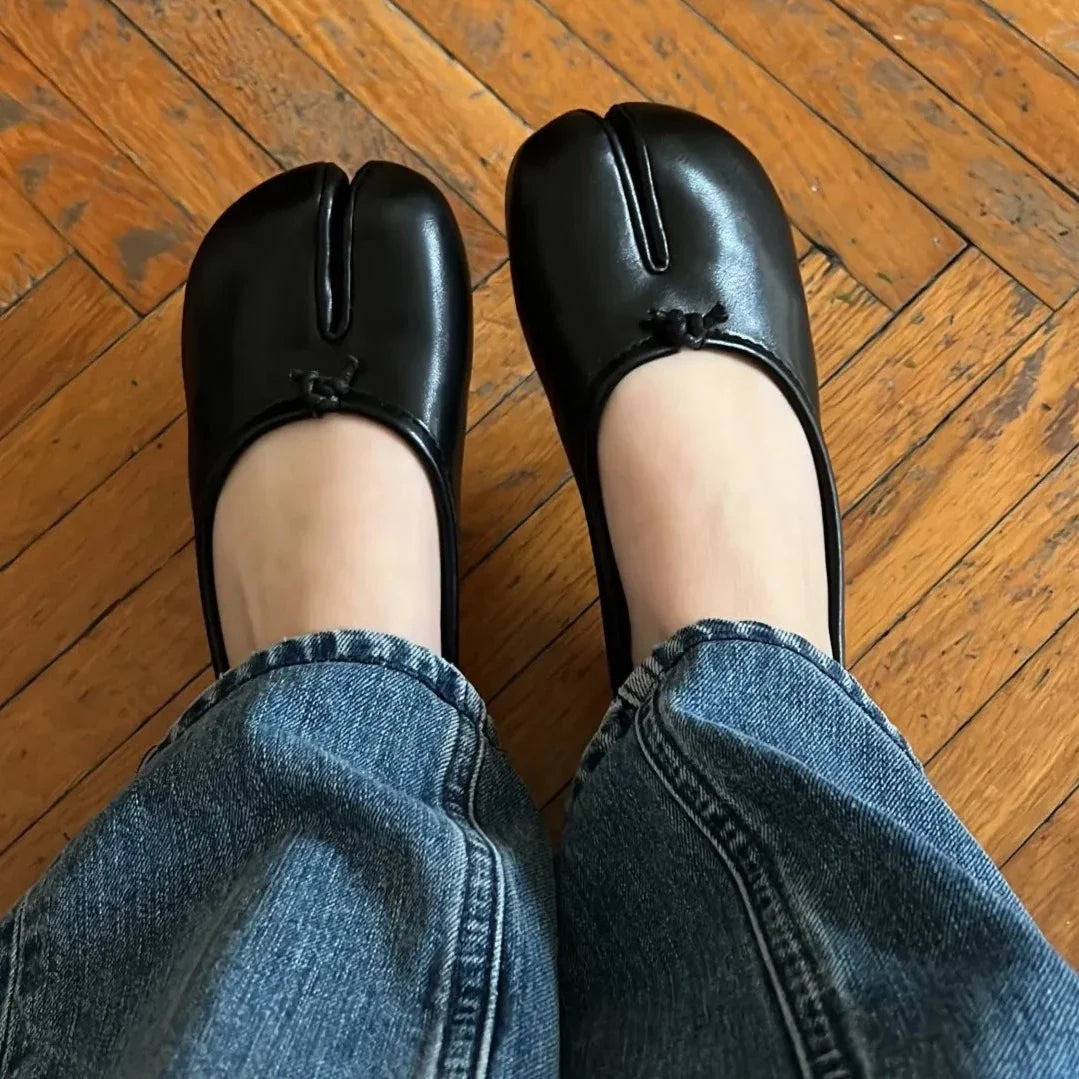 Tabitha Split Toe Ballet Flats - 5 Colors