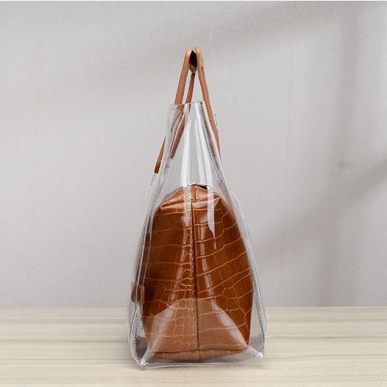 Addison Clear PVC Tote Bags - 4 Colors