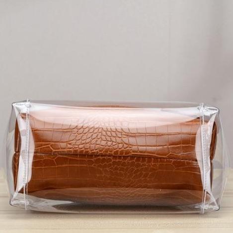 Addison Clear PVC Tote Bags - 4 Colors