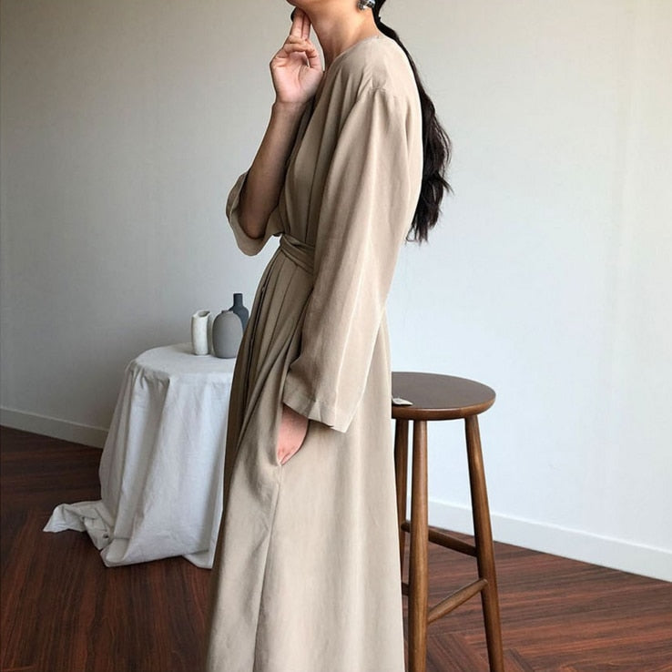 Adriana Oversized Maxi Dress - 2 Colors