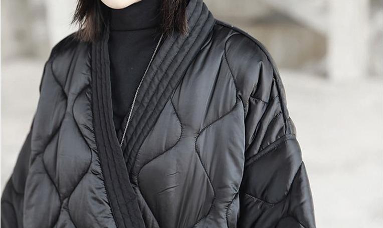 Aiko Japanese Style Quilted Blanket Coat