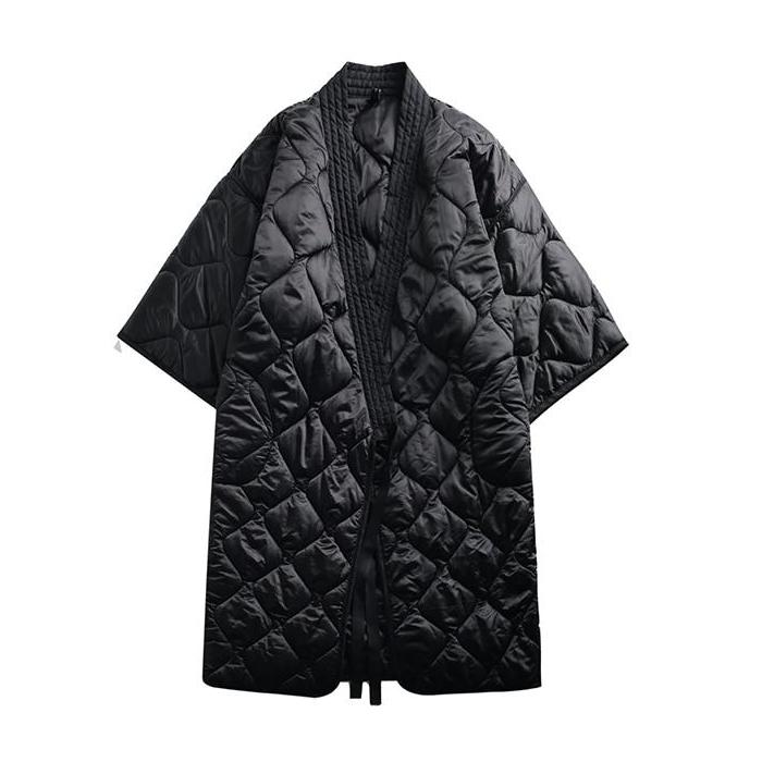 Aiko Japanese Style Quilted Blanket Coat