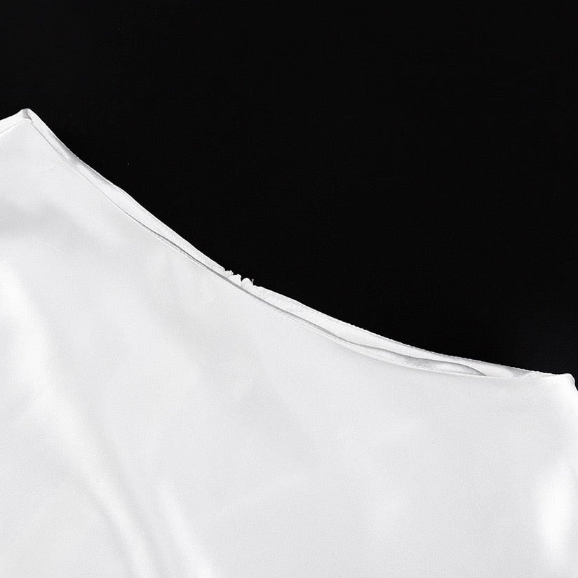 Alexine Valance Hem Flare Satin Skirts - 3 Colors