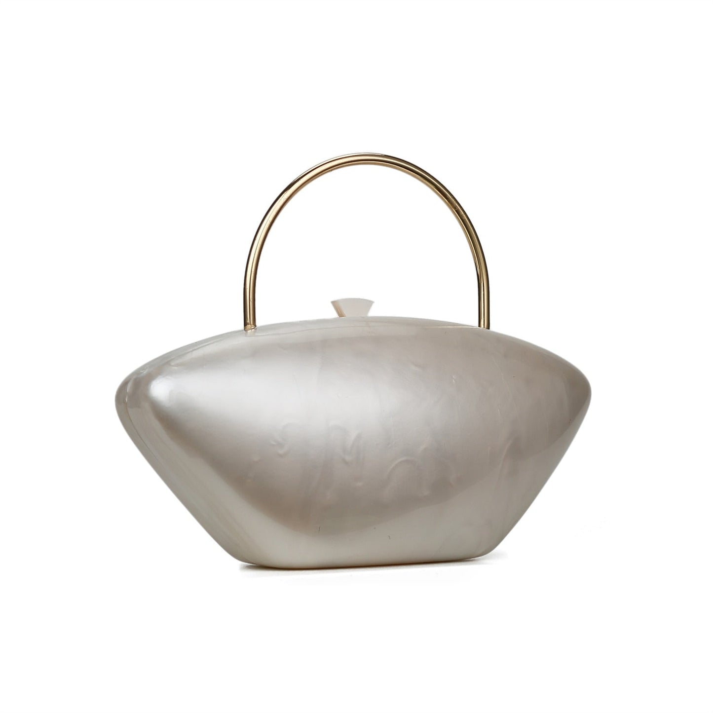Alicja Pearlescent Acrylic Evening Bag