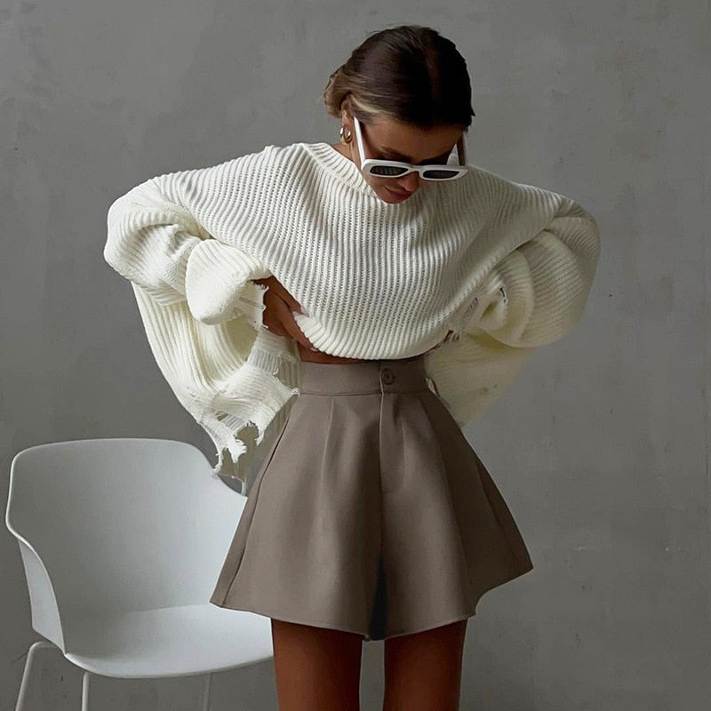 Alison Retro Flare Shorts - 6 Colors