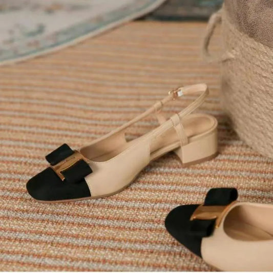 All-match Non-Slip Soft Leisure Mixed Colors Comfort Shoes Low Heel Pumps