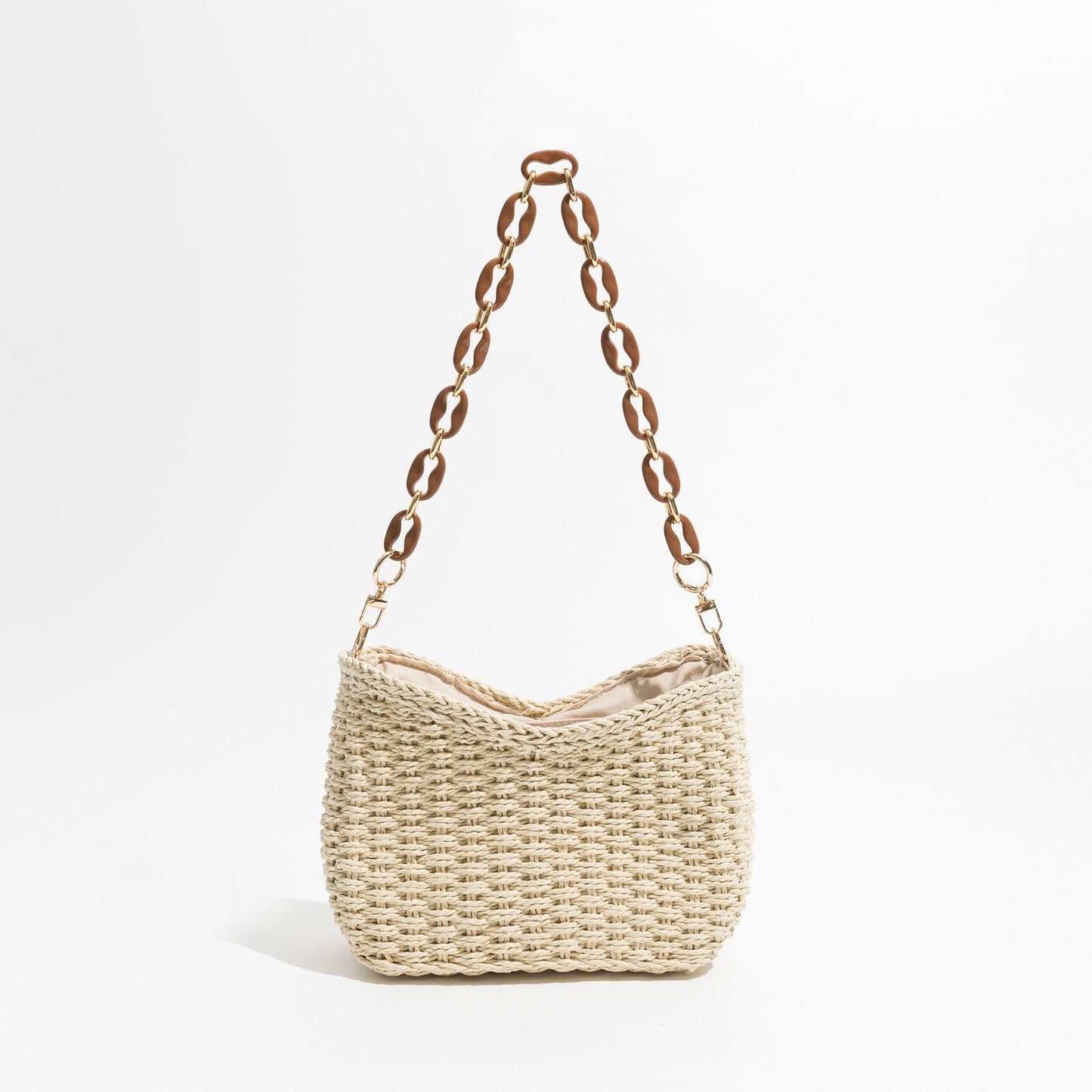 Annalise Straw Mini Shoulder Bag - 6 Colors