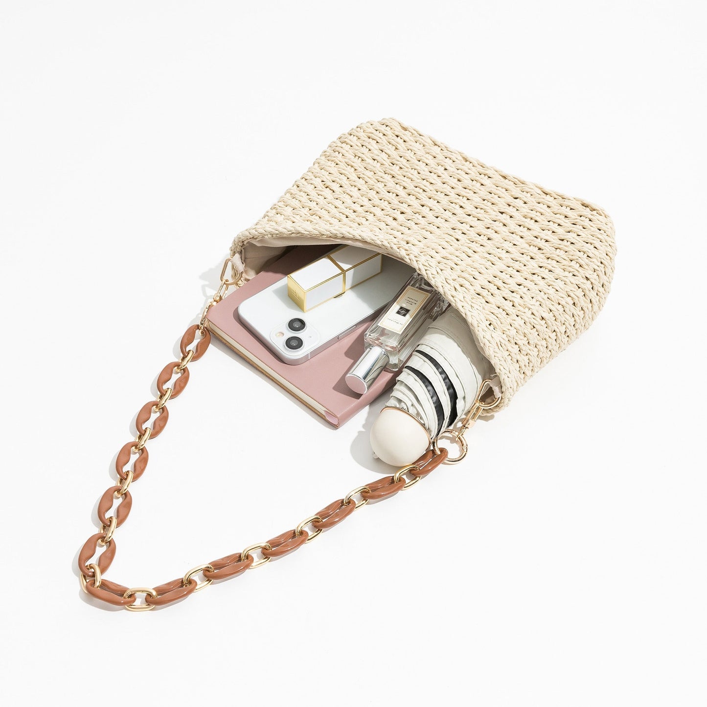 Annalise Straw Mini Shoulder Bag - 6 Colors