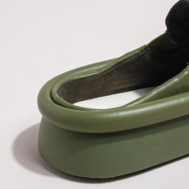 Arma Minimalist Faux Leather Slippers - 3 Colors