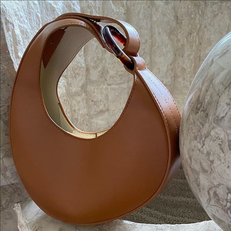 Aulia Half Moon Shoulder Bag - 3 Colors