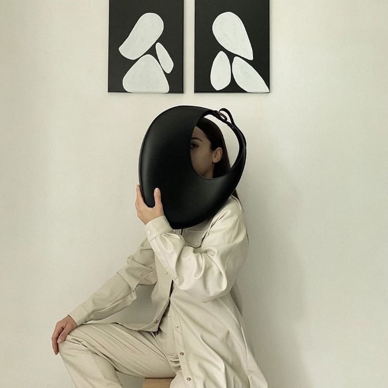 Aulia Half Moon Shoulder Bag - 3 Colors