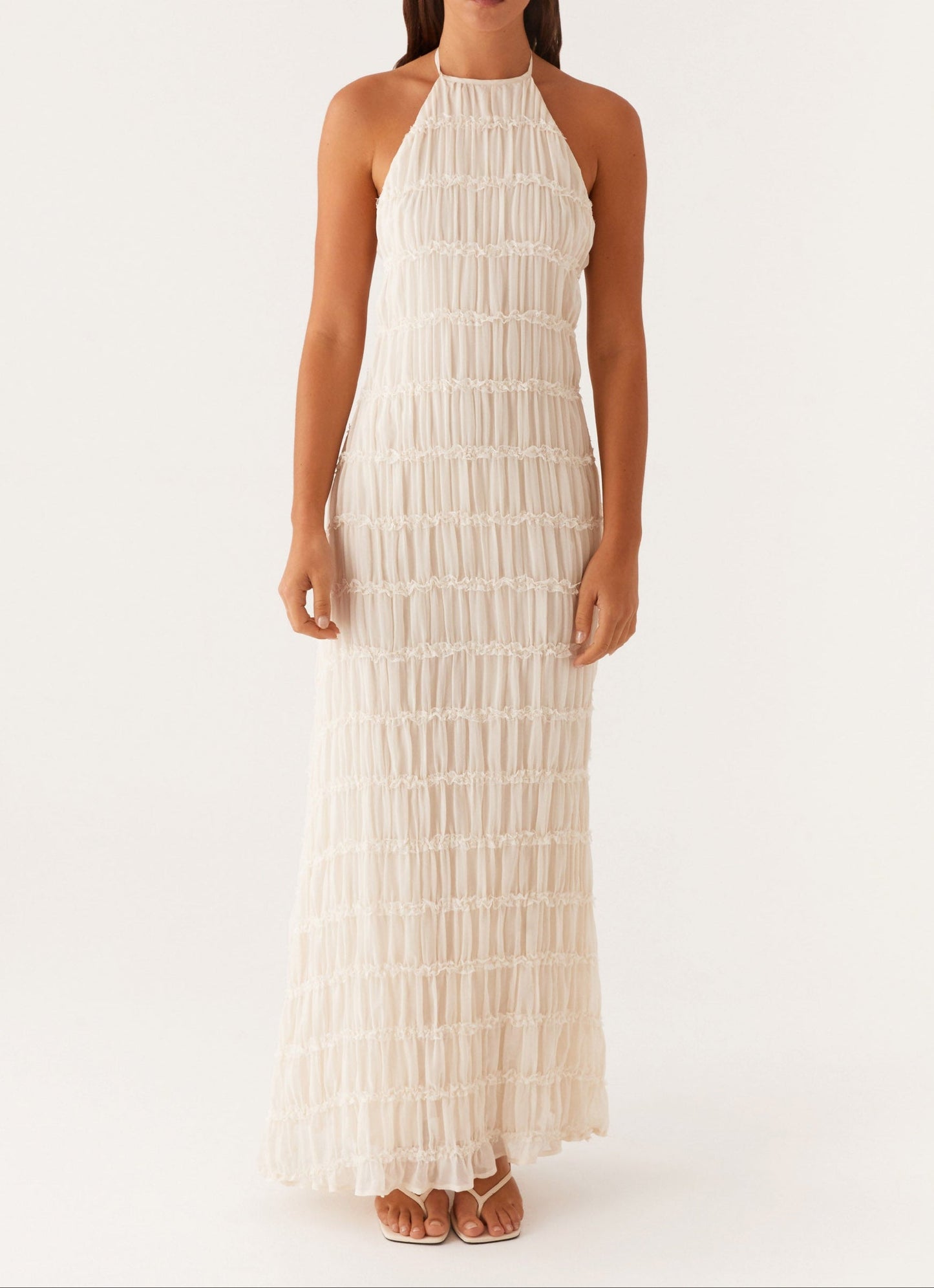 Abril Maxi Dress - Ivory