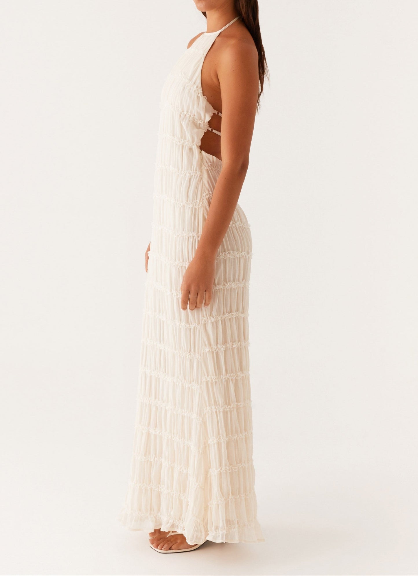 Abril Maxi Dress - Ivory