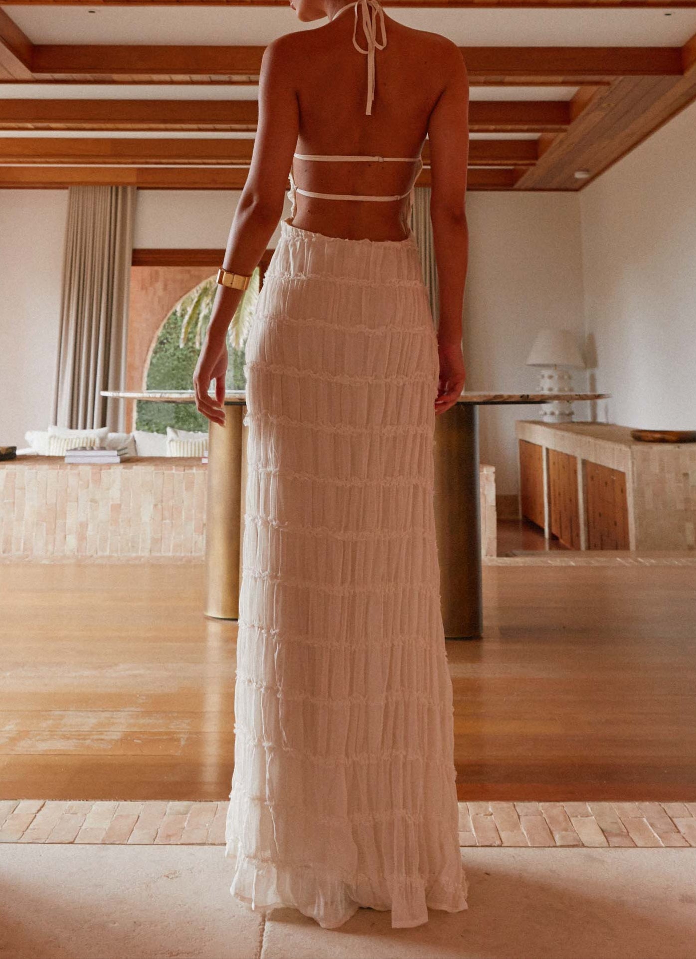 Nico Maxi Dress - Ivory