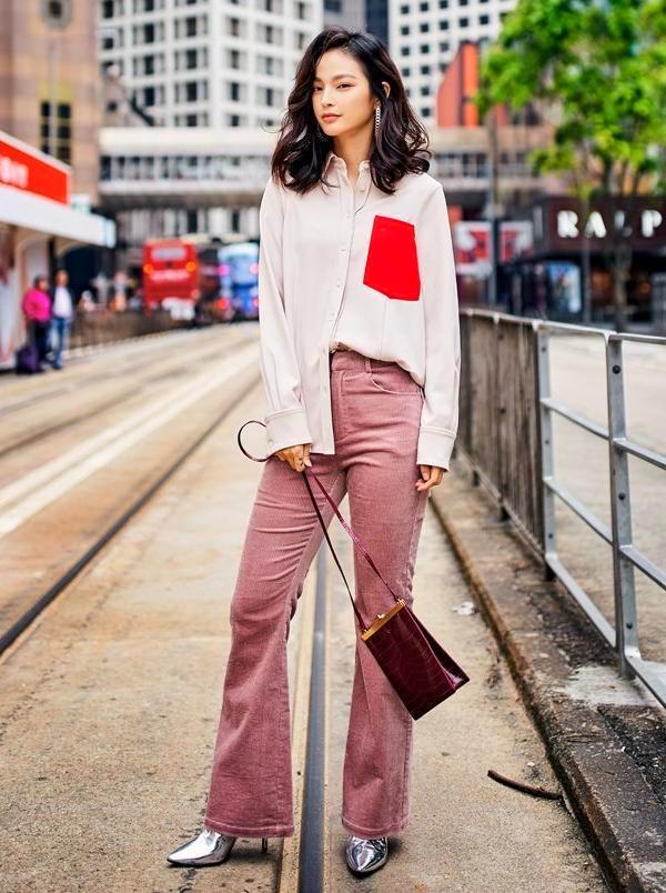 Azalea Pink Corduroy Pants - 2 Styles