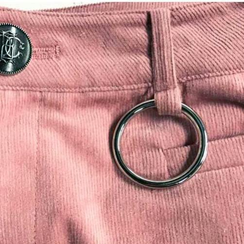 Azalea Pink Corduroy Pants - 2 Styles