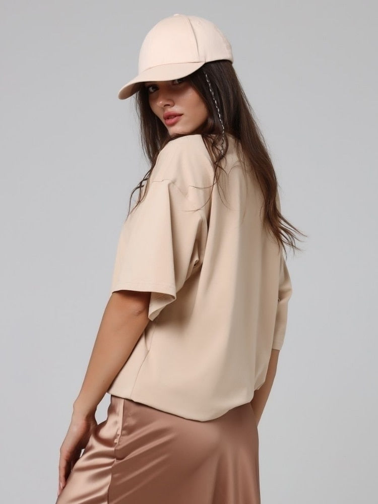 Basic Crew Neck Cotton T-shirts