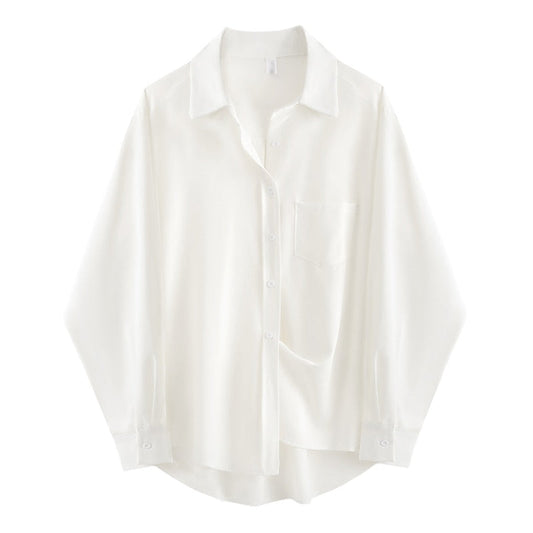 Basic Oversized Button Down Shirts