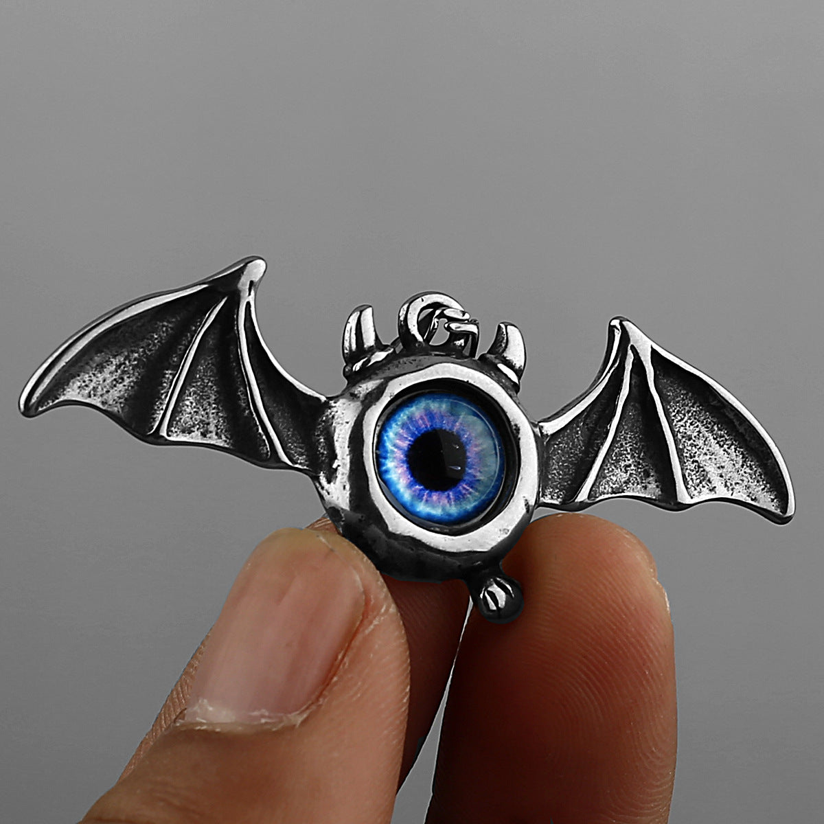 Bat Wings Eye Necklace