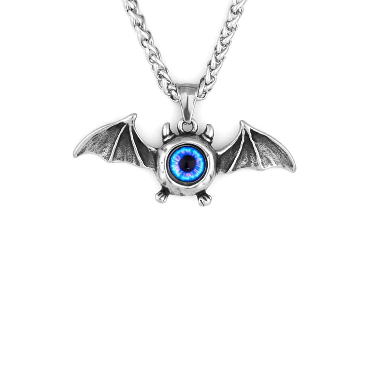 Bat Wings Eye Necklace