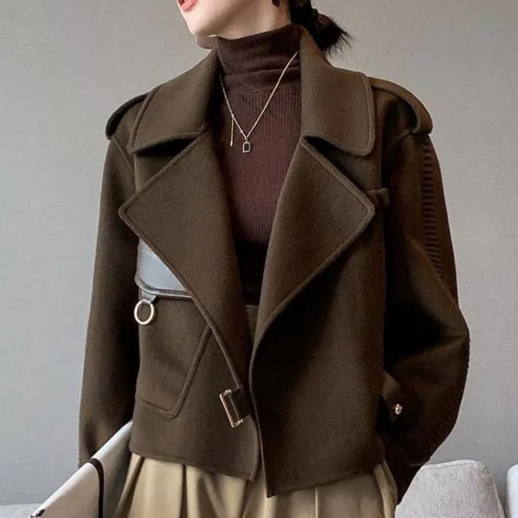 Beata Casual Wool Moto Jackets - 3 Colors