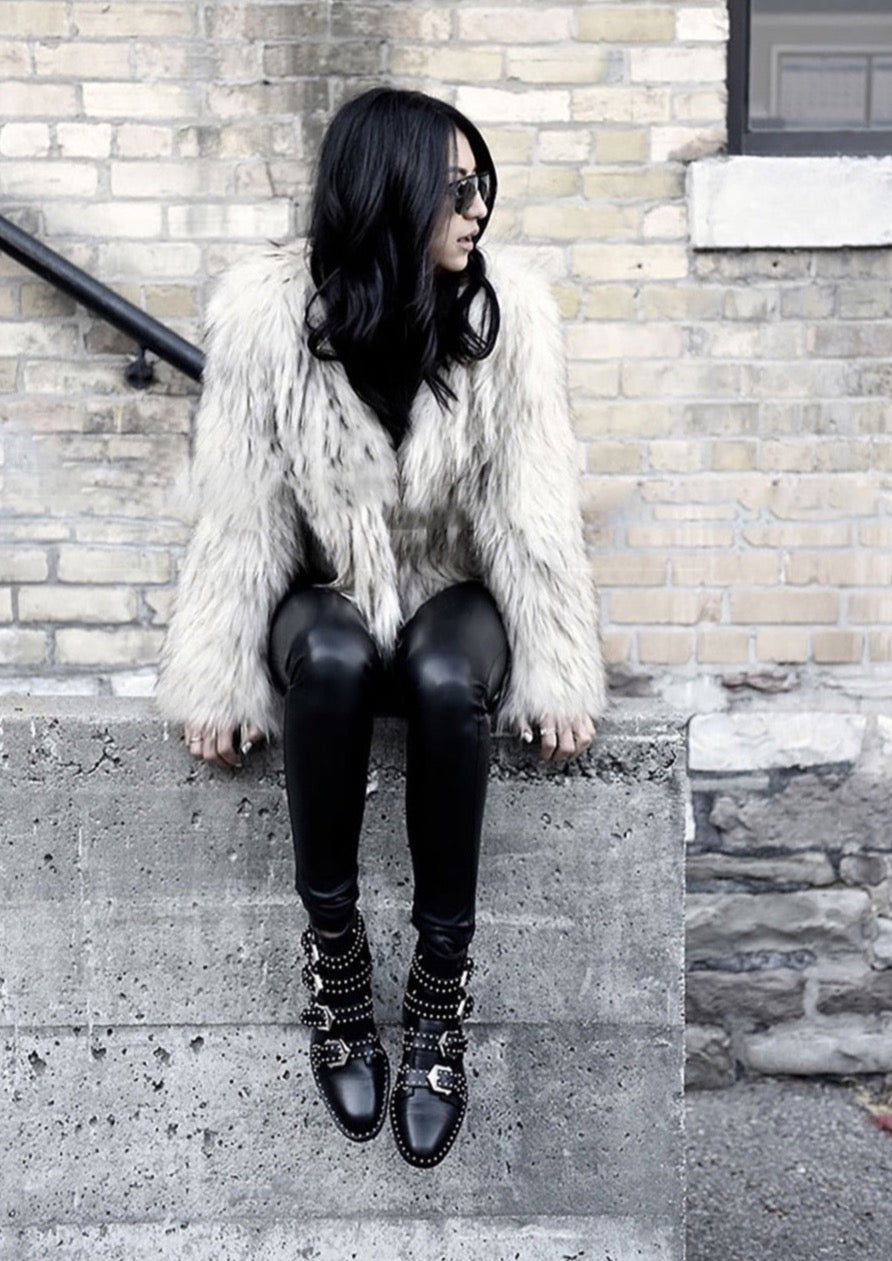 Becca Studs & Belts Motorcycle Boots -  3 Colors