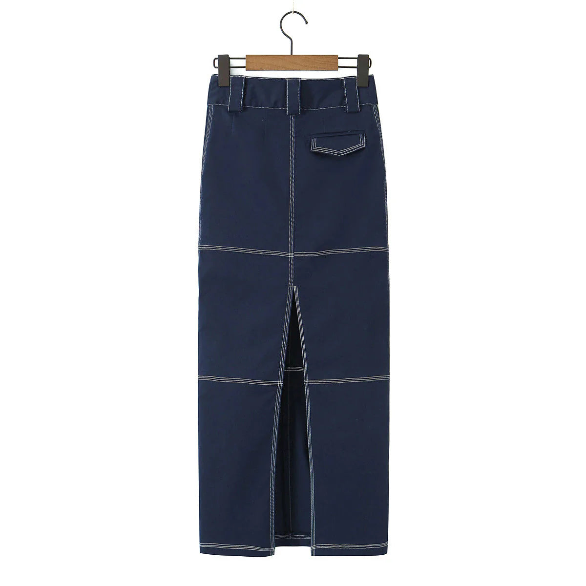 Beluna Maxi Denim Skirts - 2 Colors