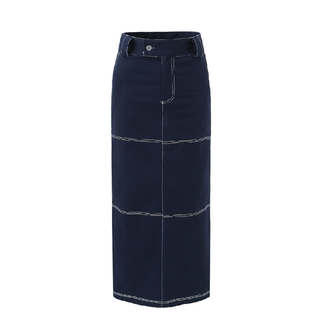 Beluna Maxi Denim Skirts - 2 Colors