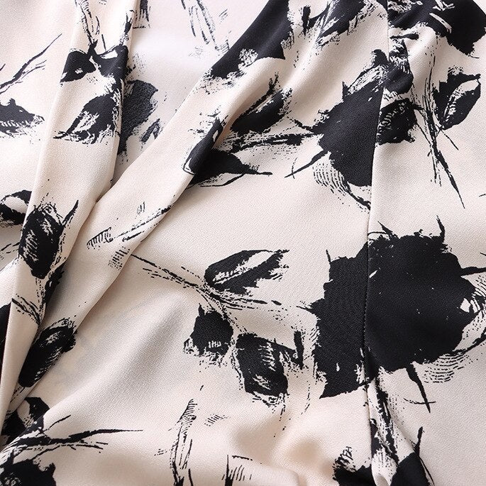 Bianca Black Floral Print Blouse - 3 Colors