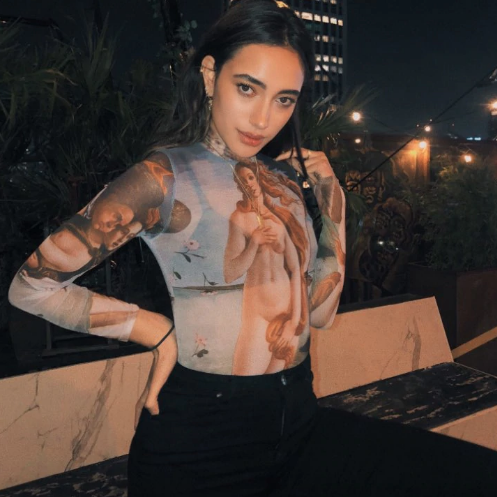 Birth Of Venus Tattoo Tissue Top