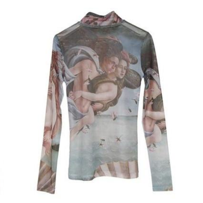 Birth Of Venus Tattoo Tissue Top