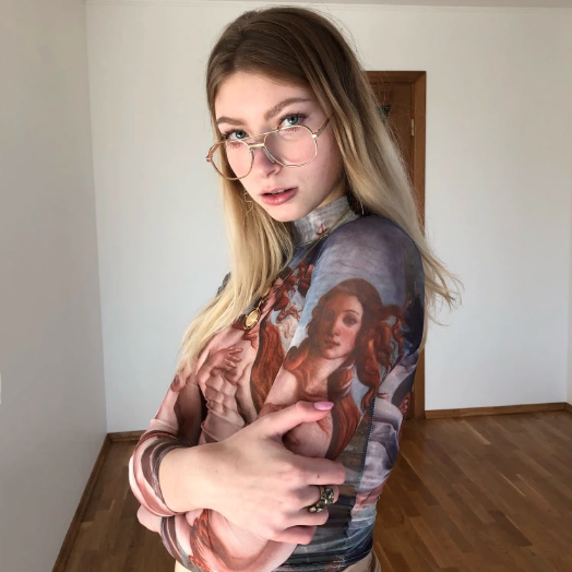 Birth Of Venus Tattoo Tissue Top