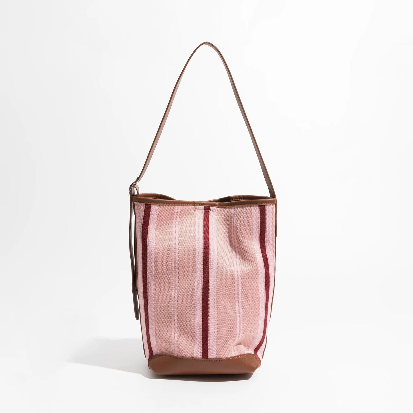 Bohemi Striped Bucket Shoulder Bag