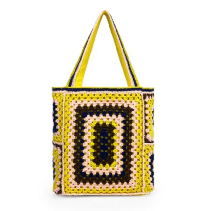 Bohemian Crochet Knit Totes  - 16 Colors