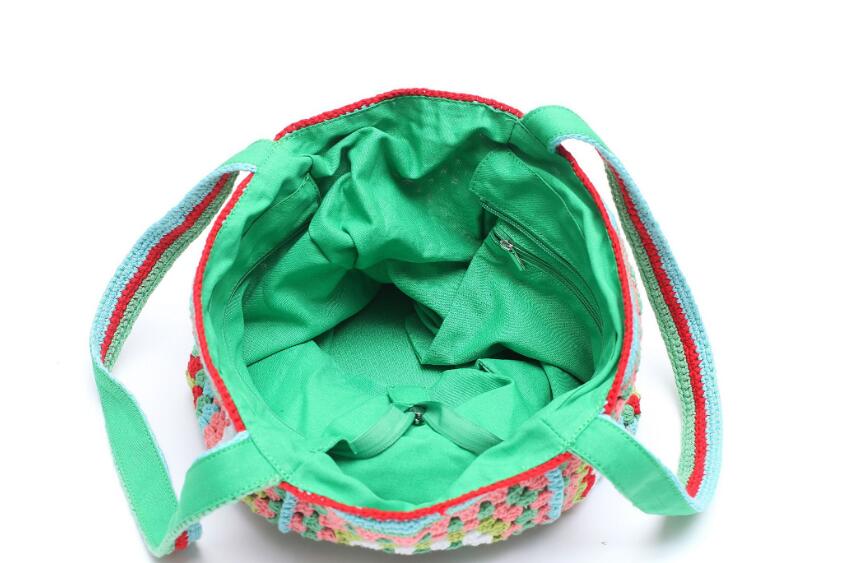 Bohemian Crochet Knit Totes  - 16 Colors