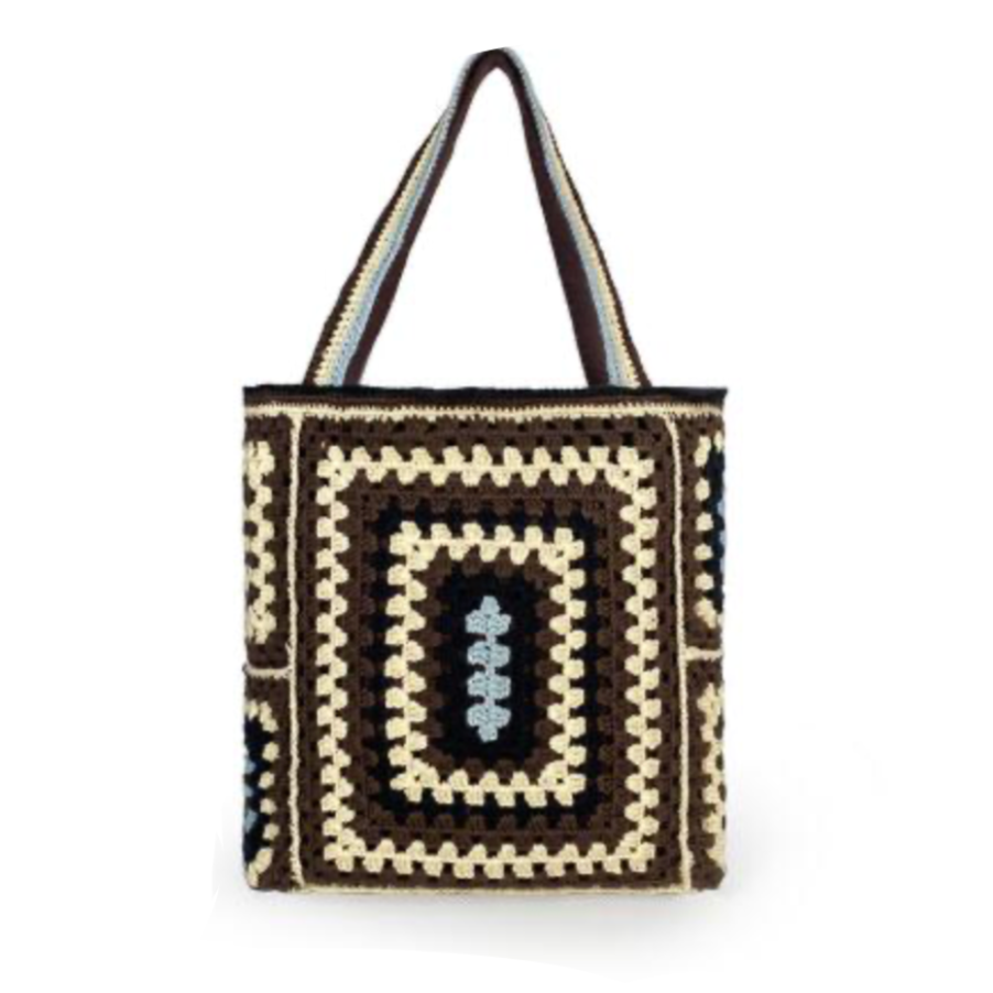 Bohemian Crochet Knit Totes  - 16 Colors