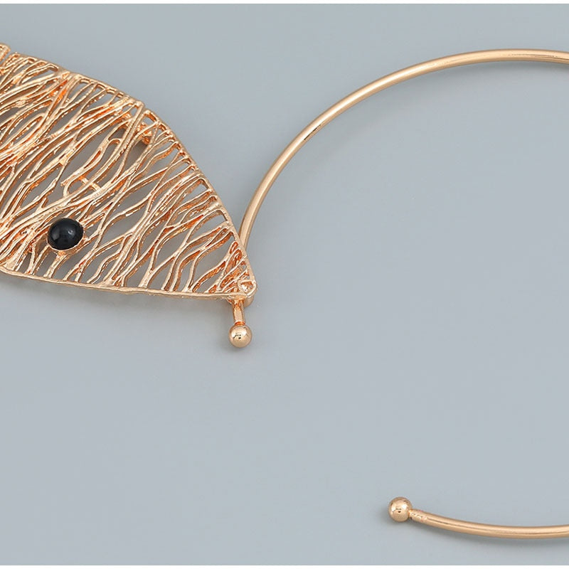 Bohemian Fish Pendant Choker Necklaces - 2 Colors