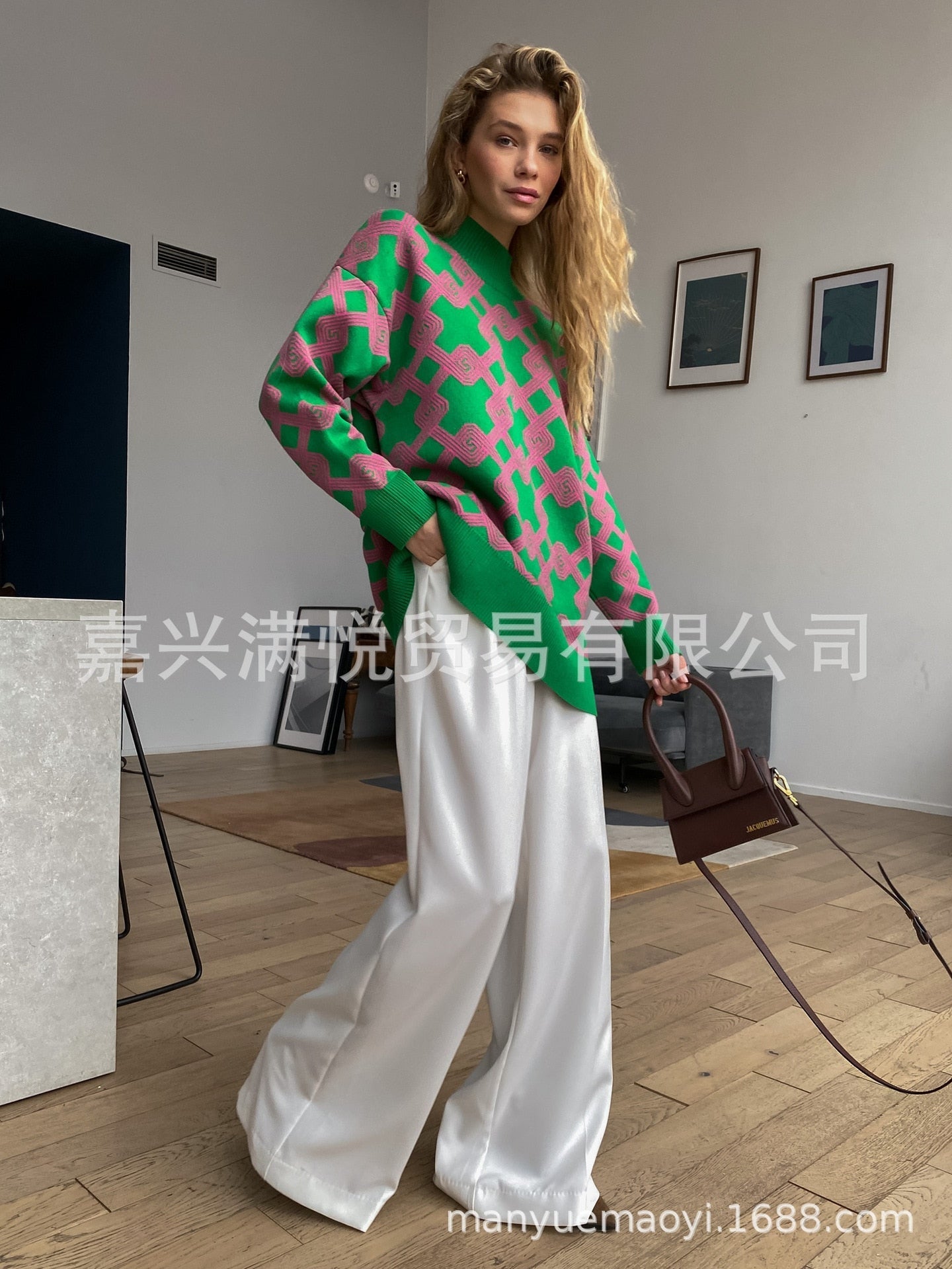 Bonnie Graphic Print Sweaters - 4 Colors