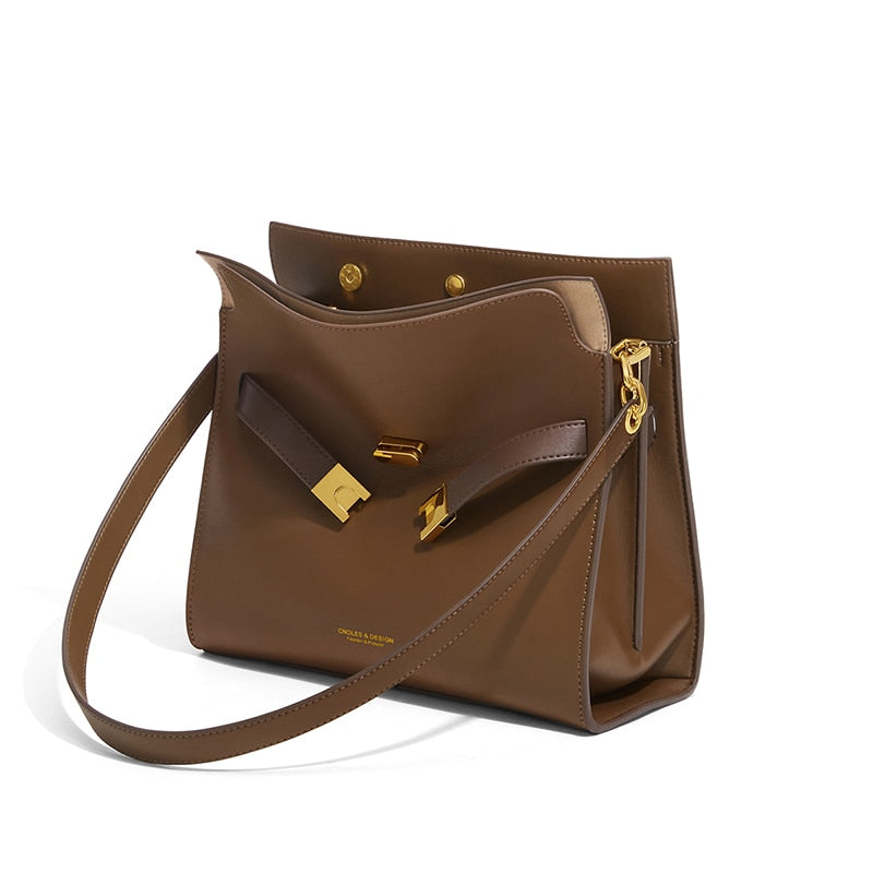 Brielle Vintage Envelope Shoulder Bag