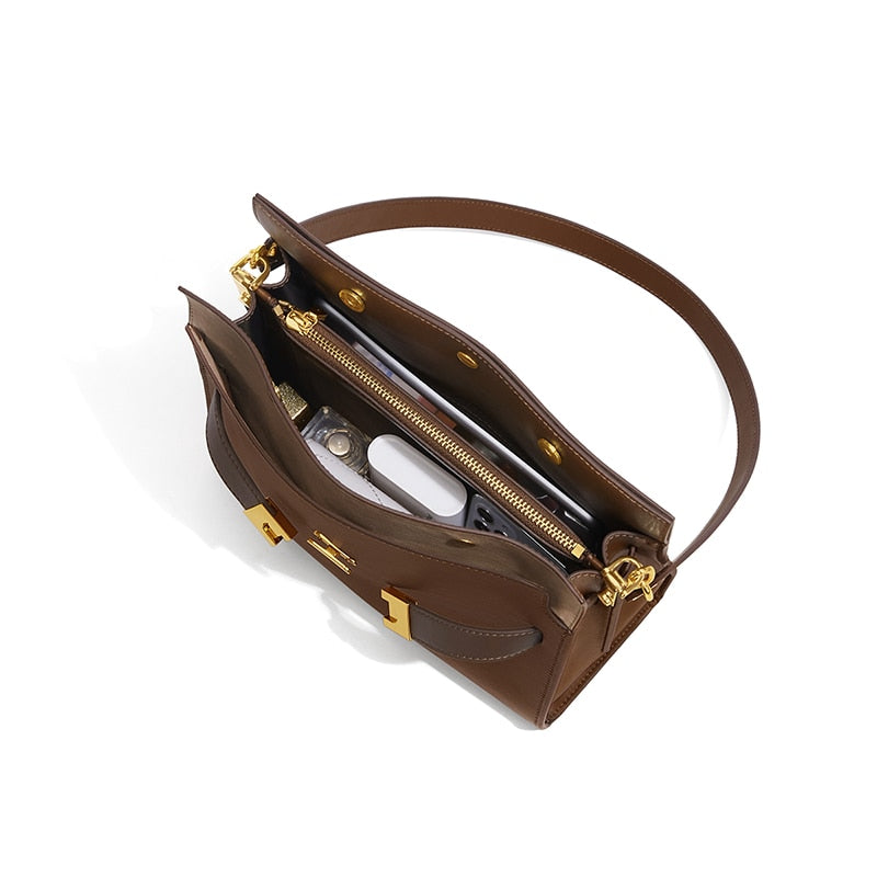 Brielle Vintage Envelope Shoulder Bag