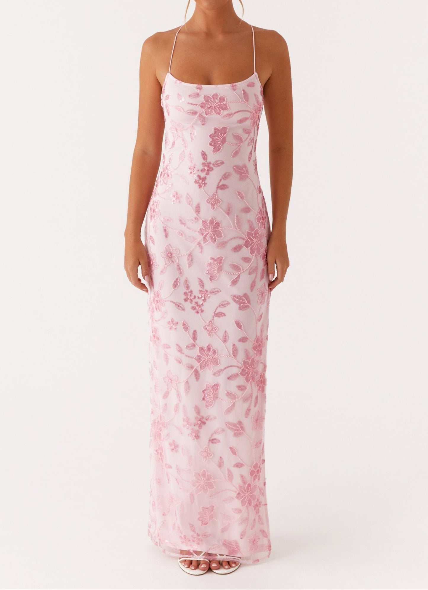 Florencia Maxi Dress - Pink