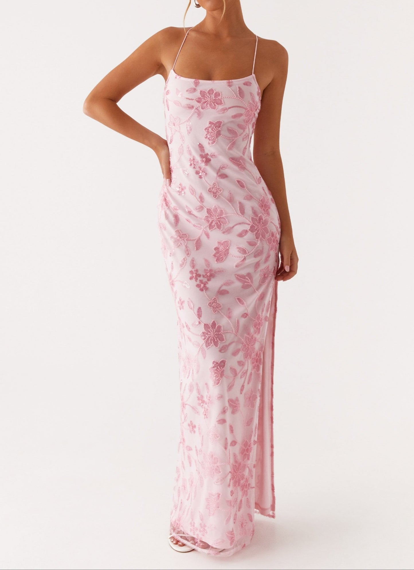Florencia Maxi Dress - Pink