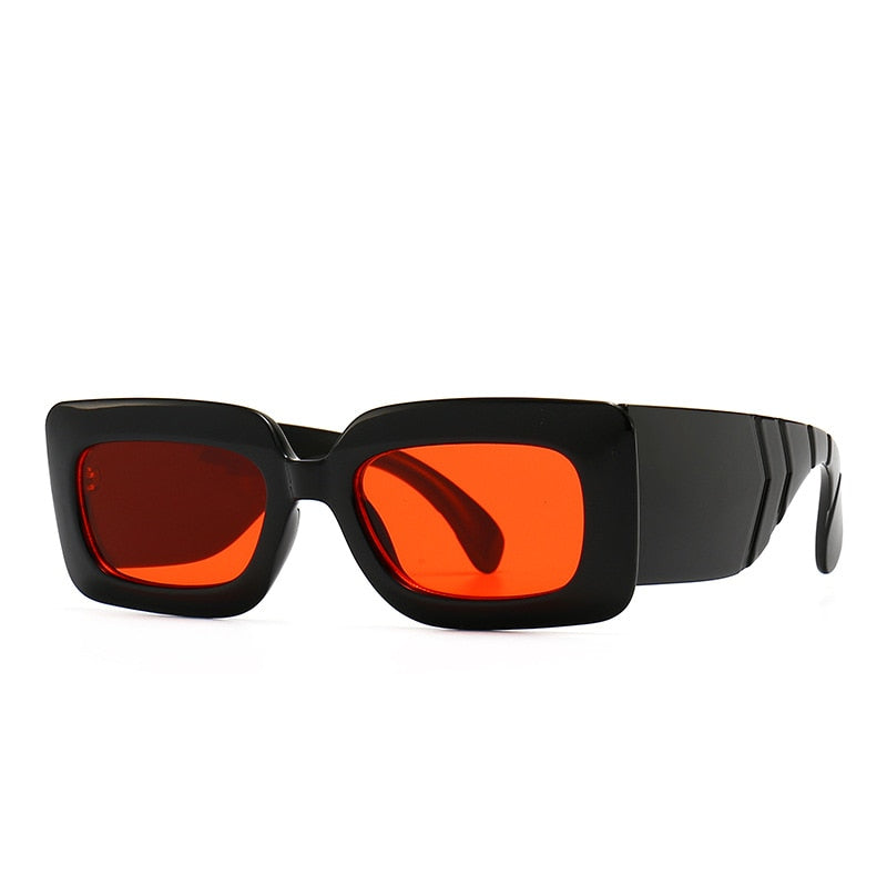 Caitlin Square Wide Temple Sunglasses