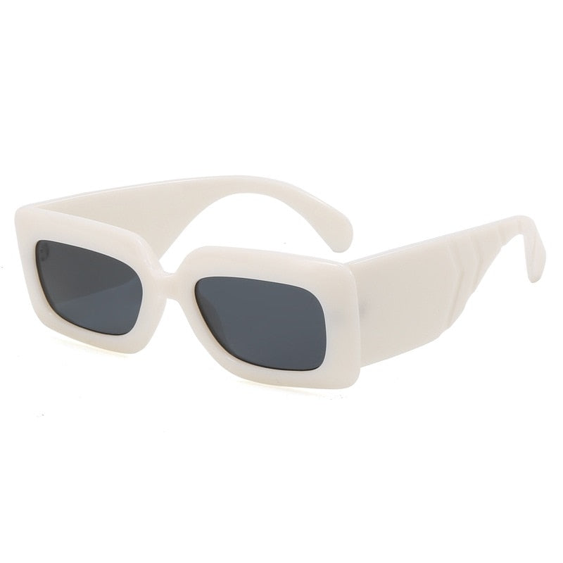 Caitlin Square Wide Temple Sunglasses