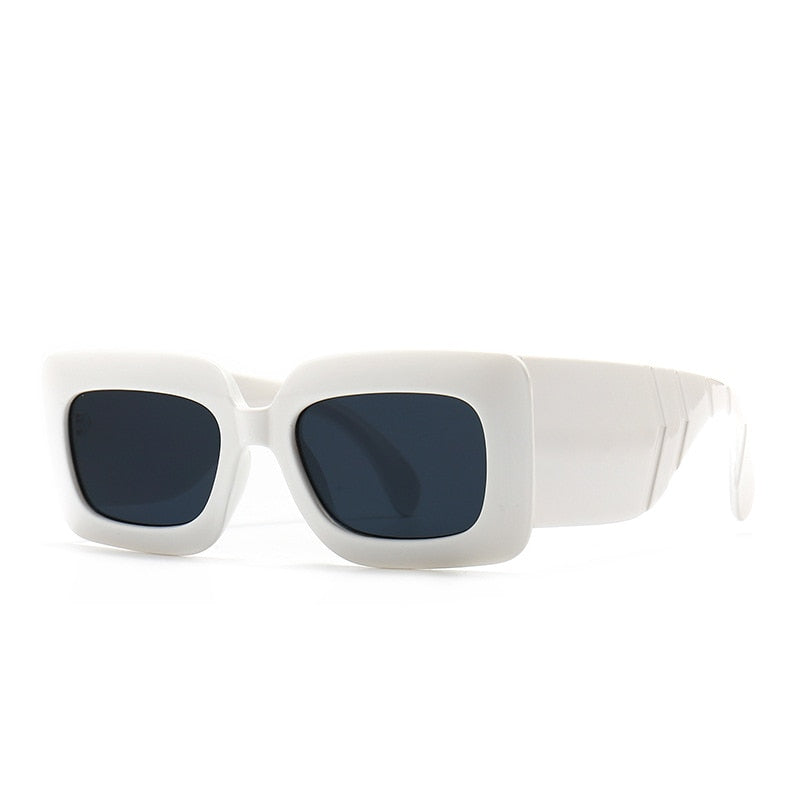 Caitlin Square Wide Temple Sunglasses