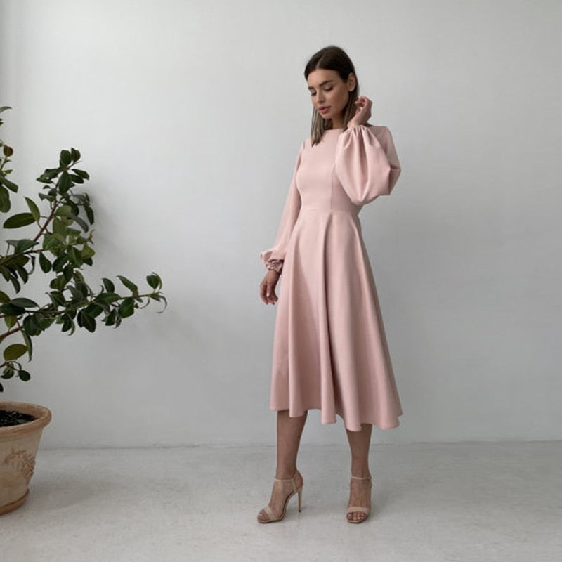 Camila Backless Midi Dress - 3 Colors