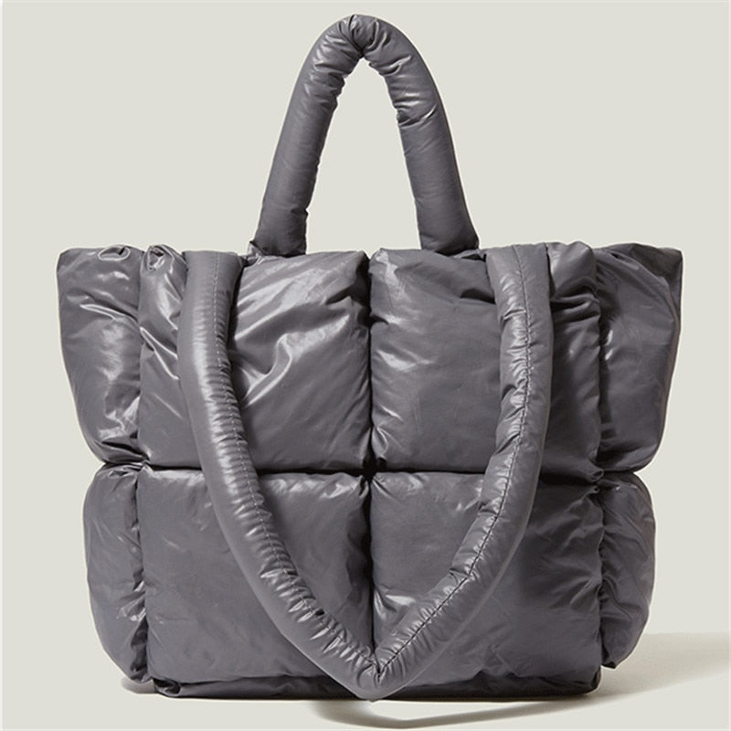 Cara Nylon Puffer Tote Bags